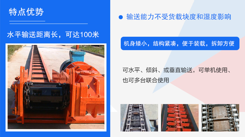 可多點進料、多點卸料、能反向運行，機殼密封性好，無粉塵污染